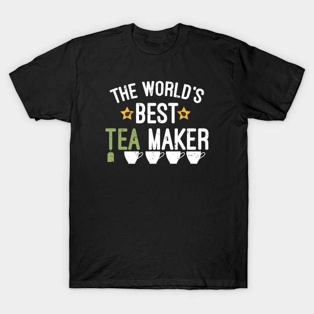 Tea Drinker T-Shirt by PixelArt